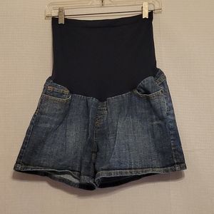 American Star Maternity Jean Shorts